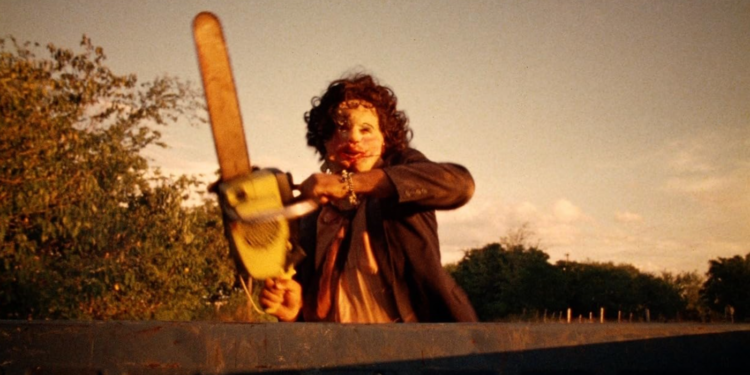 Gunnar Hansen in The Texas Chain Saw Massacre (1974)