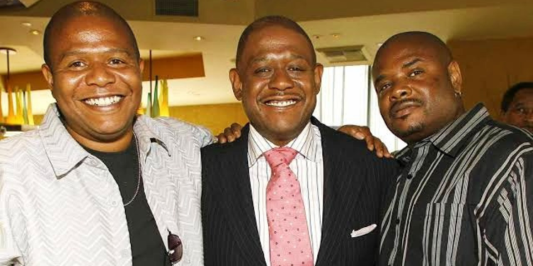 Forest Whitaker and his younger brothers