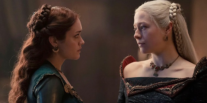 Rhaenyra and Allison in HotD