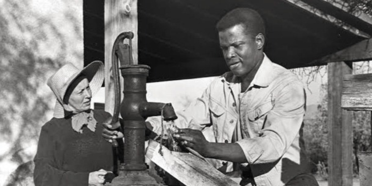 Sidney Poitier in Lilies of the Field (1963)