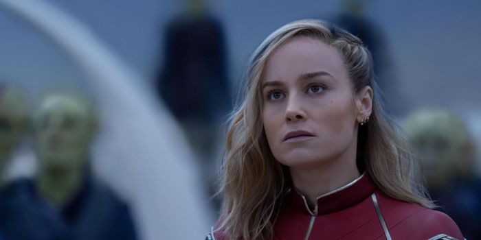 Brie Larson as Carol Danvers/Captain Marvel in The Marvels(2013)