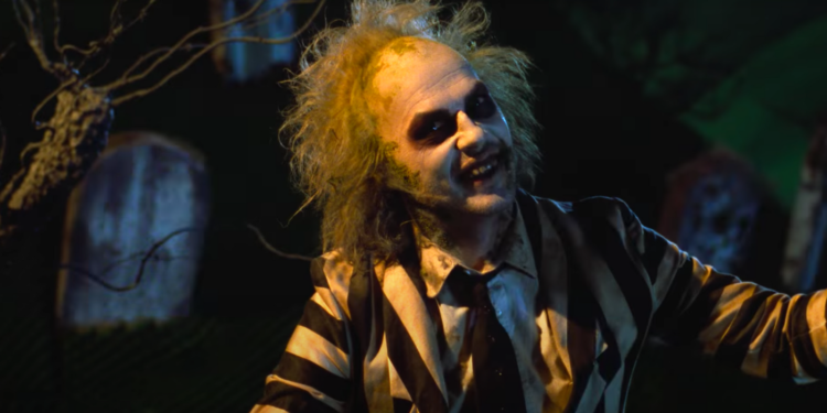 Michael Keaton in Beetlejuice 