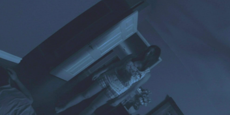 Screengrab from Paranormal Activity (2007) 