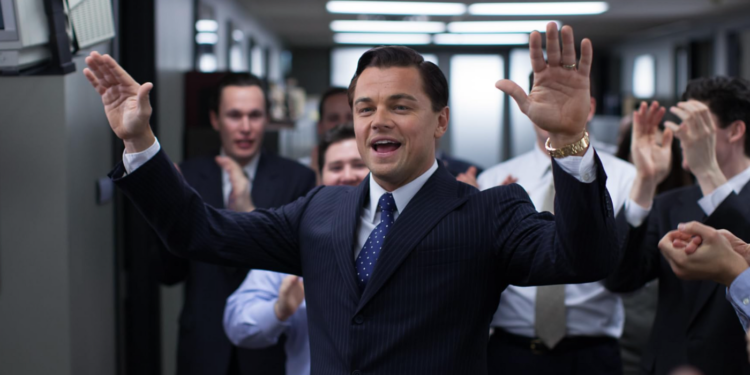 Leonardo DiCaprio in The Wolf of Wall Street (2013)