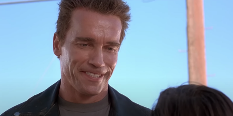 Arnold Schwarzenegger in Deleted Scene from Terminator 2: Judgement Day