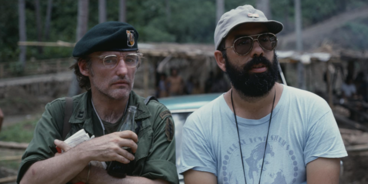 Francis Ford Coppola and Dennis Hopper Behind the Scenes of Apocalypse Now (1979)