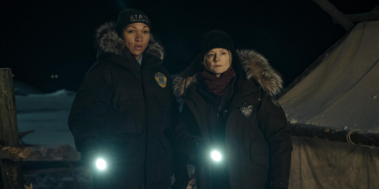 Jodie Foster and Kali Reis in HBO's True Detective