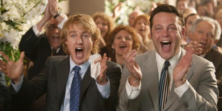 Vince Vaughn and Owen Wilson in Wedding Crashers (2005)