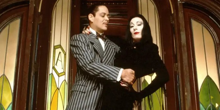 Morticia and Gomez Addams