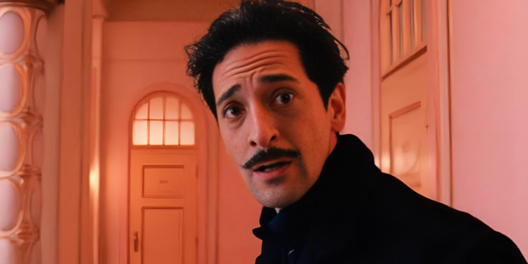 Adrien Brody in The Grand Budapest Hotel