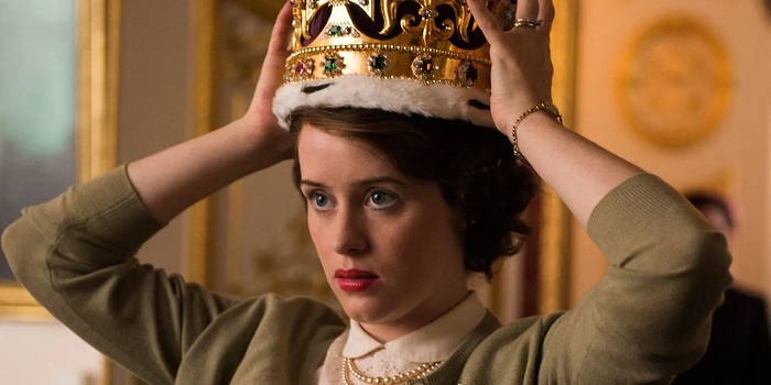 Claire Foy in The Crown