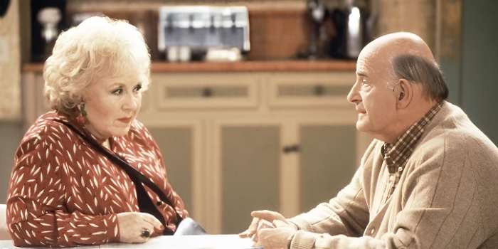 Doris Roberts and Peter Boyle in Everybody Loves Raymond