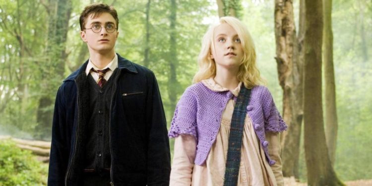 Evanna Lynch as Luna Lovegood in Harry Potter