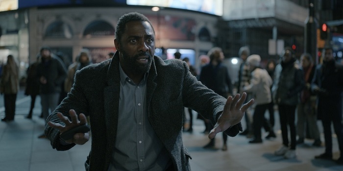 Idris Elba as John Luther in The Fallen Sun, one of Netflix's most-watched movies in 2023