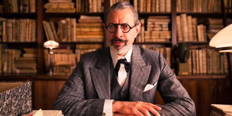 Jeff Goldblum in The Grand Budapest Hotel