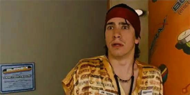 Justin Long as Doctor Lexus in Idiocracy (2006)