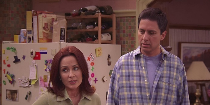 Ray Romano and Patricia Heaton in Everybody Loves Raymond