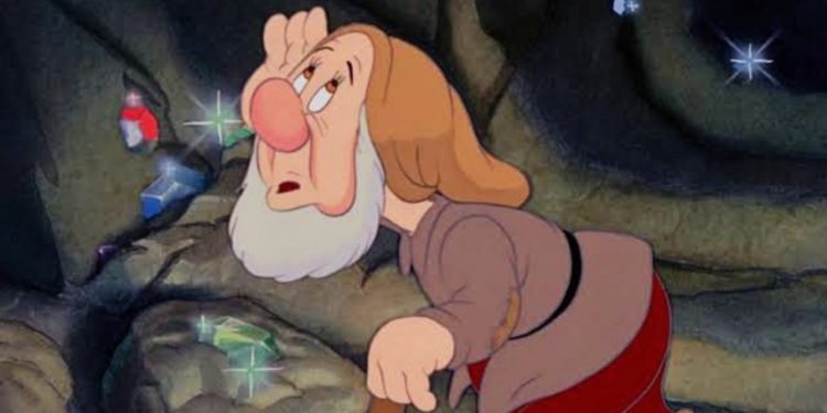 Sneezy in Snow White and the Seven Dwarfs