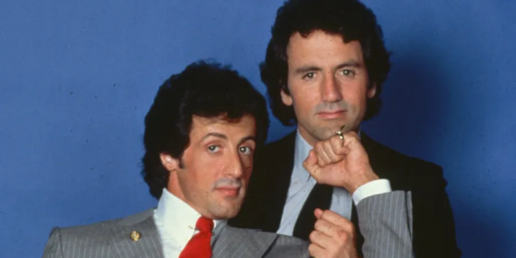 Sylvester Stallone and Frank Stallone