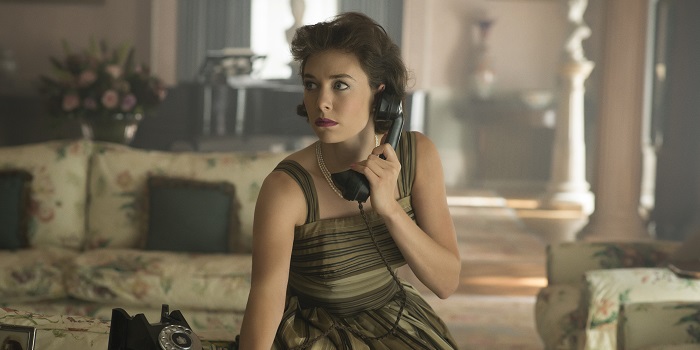 Vanessa Kirby in the Crown