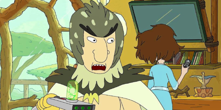 Birdperson in Rick and Morty