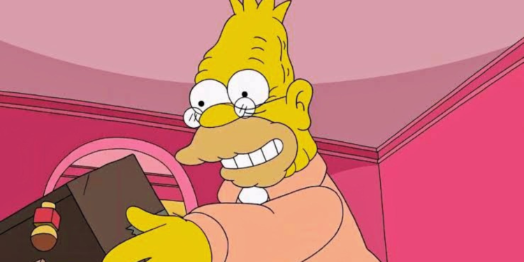 Grampa Simpson in The Simpsons