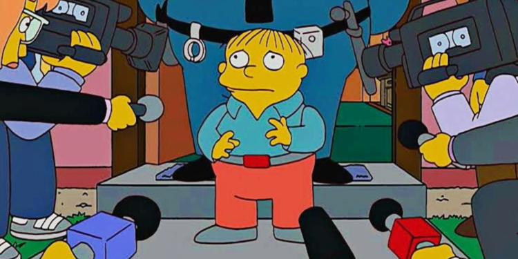 Ralph Wiggum in The Simpsons