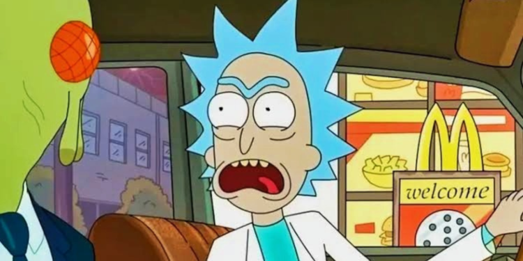 Rick Sanchez in Rick and Morty