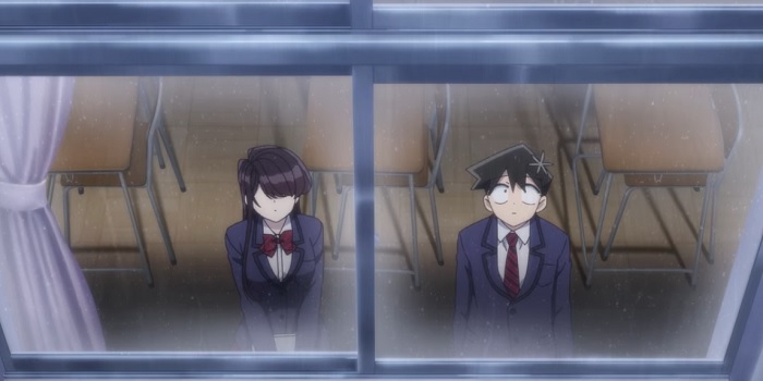 Scene from Komi Can't Communicate Season 2's Finale