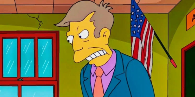 Seymour Skinner in The Simpsons