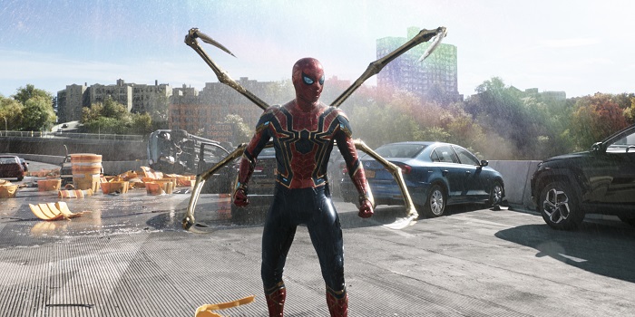 Tom Holland as Spider man in Spider-Man No Way Home