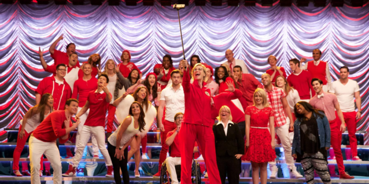 Screengrab from Renowned Music TV Show 'Glee'