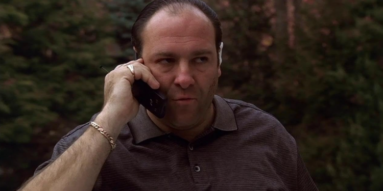 James Gandolfini in The Sopranos (1999)