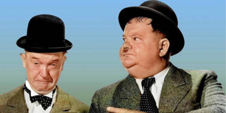 Stan Laurel and Oliver Hardy - famous duos