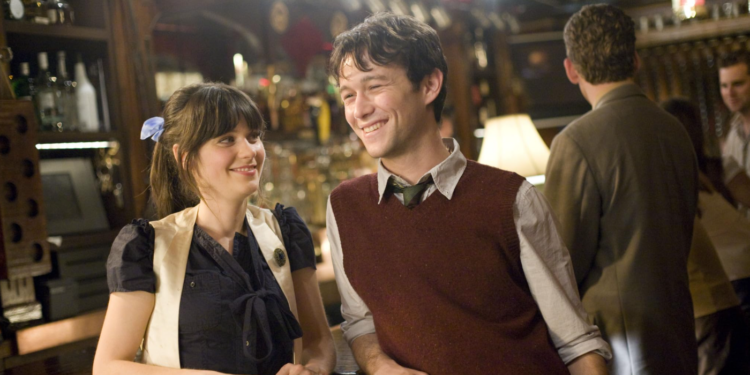 Zooey Deschanel and Joseph Gordon-Levitt in 500 Days of Summer (2009)