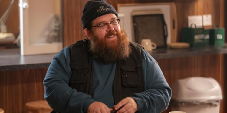 Nick Frost in The Girl with All the Ghosts (2020)