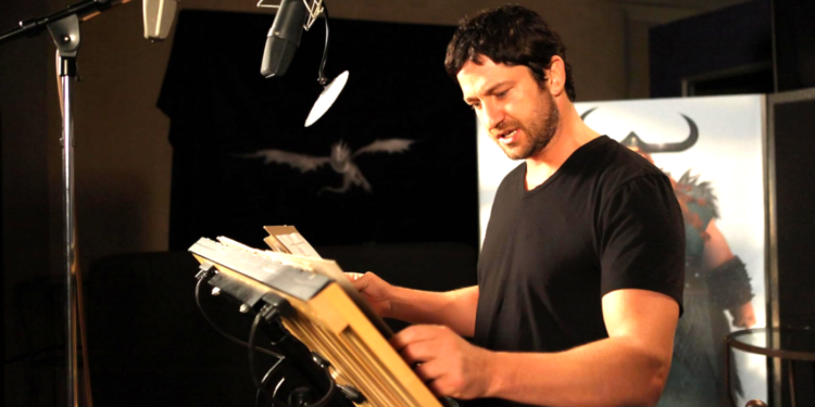 Gerard Butler Voicing Stoick in How to Train Your Dragon (2010)