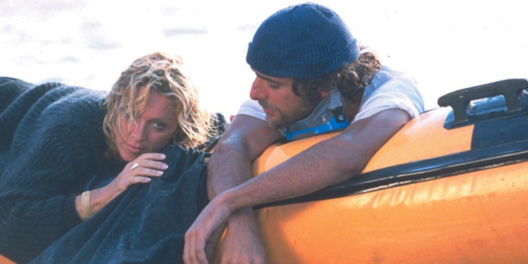 Madonna and Adriano Giannini in Swept Away (2002)