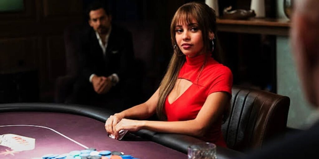 Vanessa Morgan in Wild Card TV series