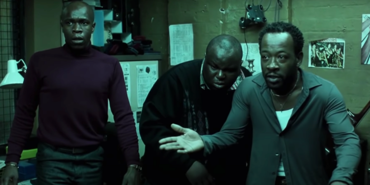  Ade, Robbie Gee, and Lennie James in Snatch (2000)