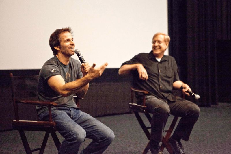 Zack Snyder in a director's chair How Much Zack Snyder Made From the Justice League Snyder Cut