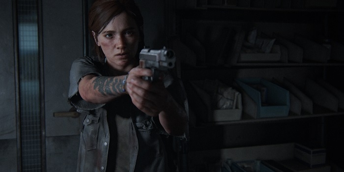 Ellie in the Last of Us 2