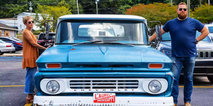 Erin and Ben Napier's 1962 Chevy pickup