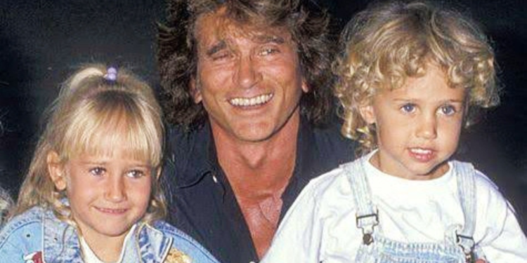 Jennifer Landon and father, Michael Landon