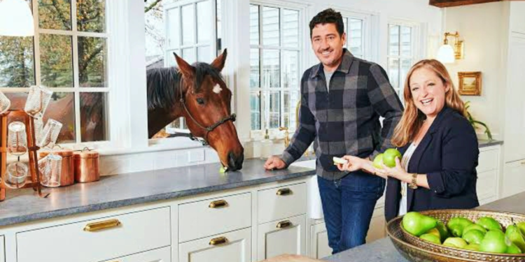 Jonathan Knight and Kristina Crestin Farmhouse Fixer