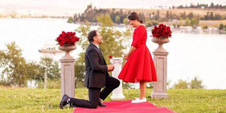 Justin Pasutto proposed to Jillian Harris again