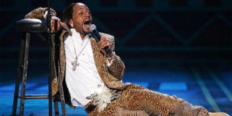 Katt Williams performing on stage