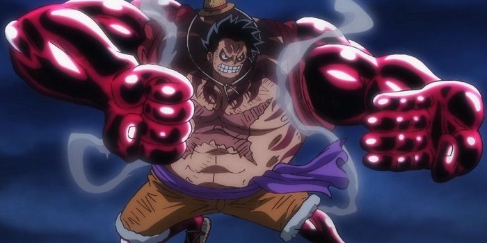 Luffy in gear 4