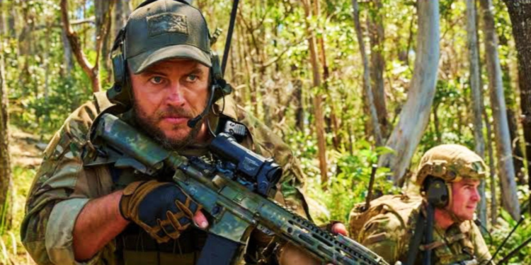 Luke Hemsworth As Sergeant Abel in Land of Bad