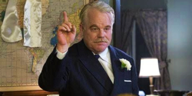 Philip Seymour Hoffman in The Master